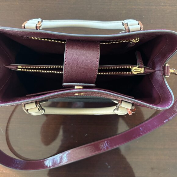 Tory Burch Saffiano Leather Top Handle Bag - Picture 4 of 5